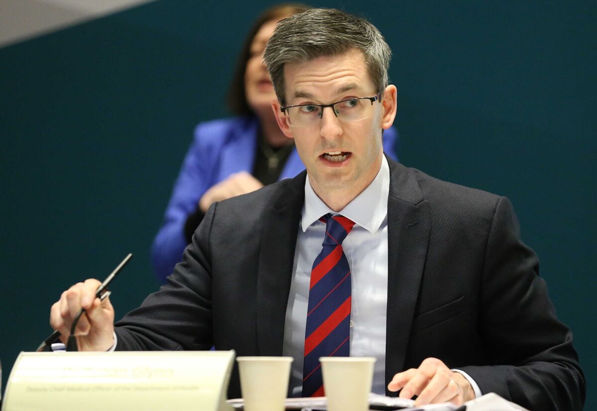 Deputy Chief Medical Officer, Dr Ronan Glynn at a press briefing in the Department of Health in Dublin. Picture: Sasko Lazarov/RollingNews.ie