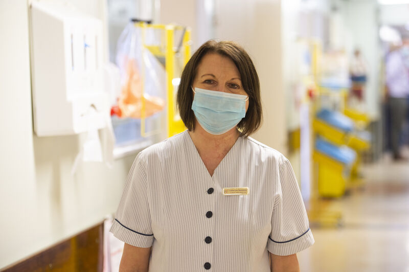 Catherine Hennessy, clinical nurse manager on ward 1A at the Cork University Hospital. Picture: Dan Linehan 