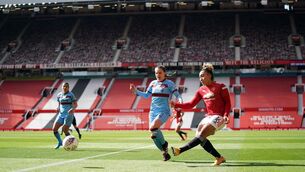 <p>Manchester United's Lauren James shoots during the FA Women's Super League match at Old Trafford, Manchester. Picture: Zac Goodwin/PA Wire. </p>