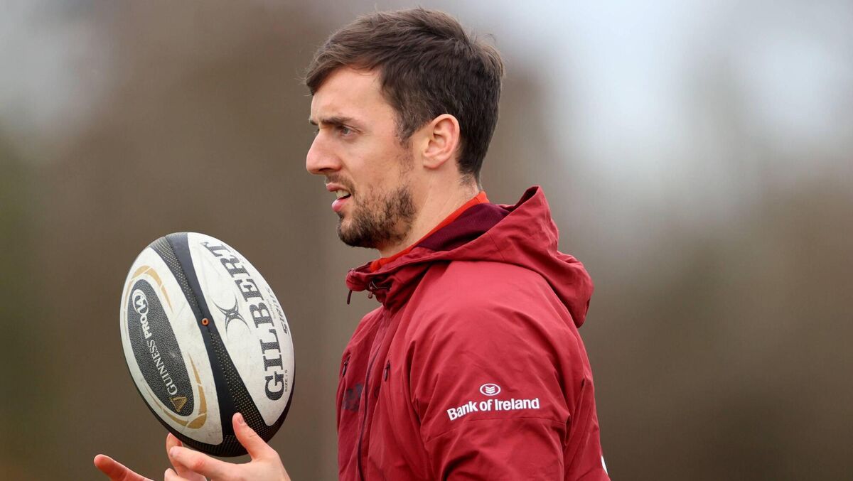 ROG REUNION: Munster wing Darren Sweetnam, who has signed for Ronan O'Gara's La Rochelle in the Top 14 on a three-month contract. 