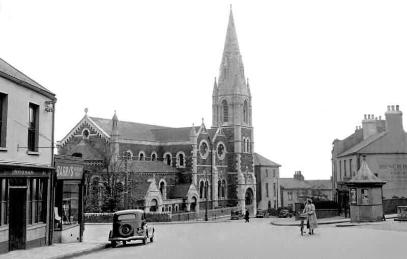 St. Luke's Church of Ireland at St. Luke's Cross, Cork, pictured in November 1949