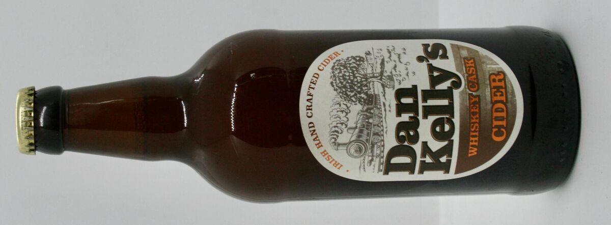 Dan Kelly’s Whiskey Cask Cider, 5.8% ABV, 500ml — €4.95 Dan Kelly’s Whiskey Cask Cider, 5.8% ABV, 500ml — €4.95