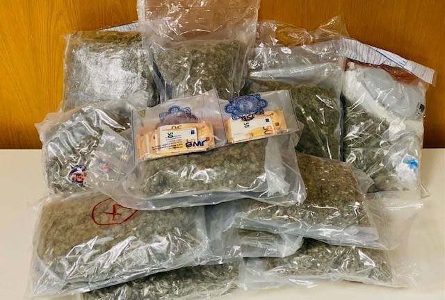 Man arrested following cannabis and cash seizure in Dublin