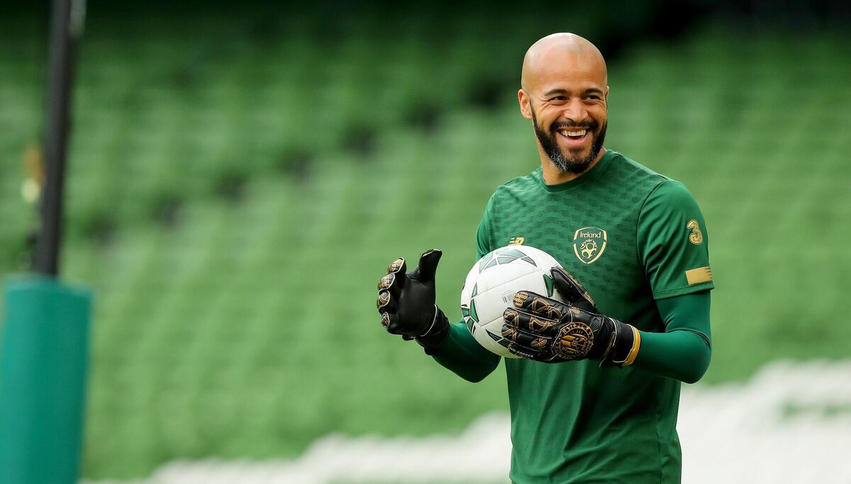 Darren Randolph: Part of U19 team that defeated Italy. Darren Randolph: Part of U19 team that defeated Italy.