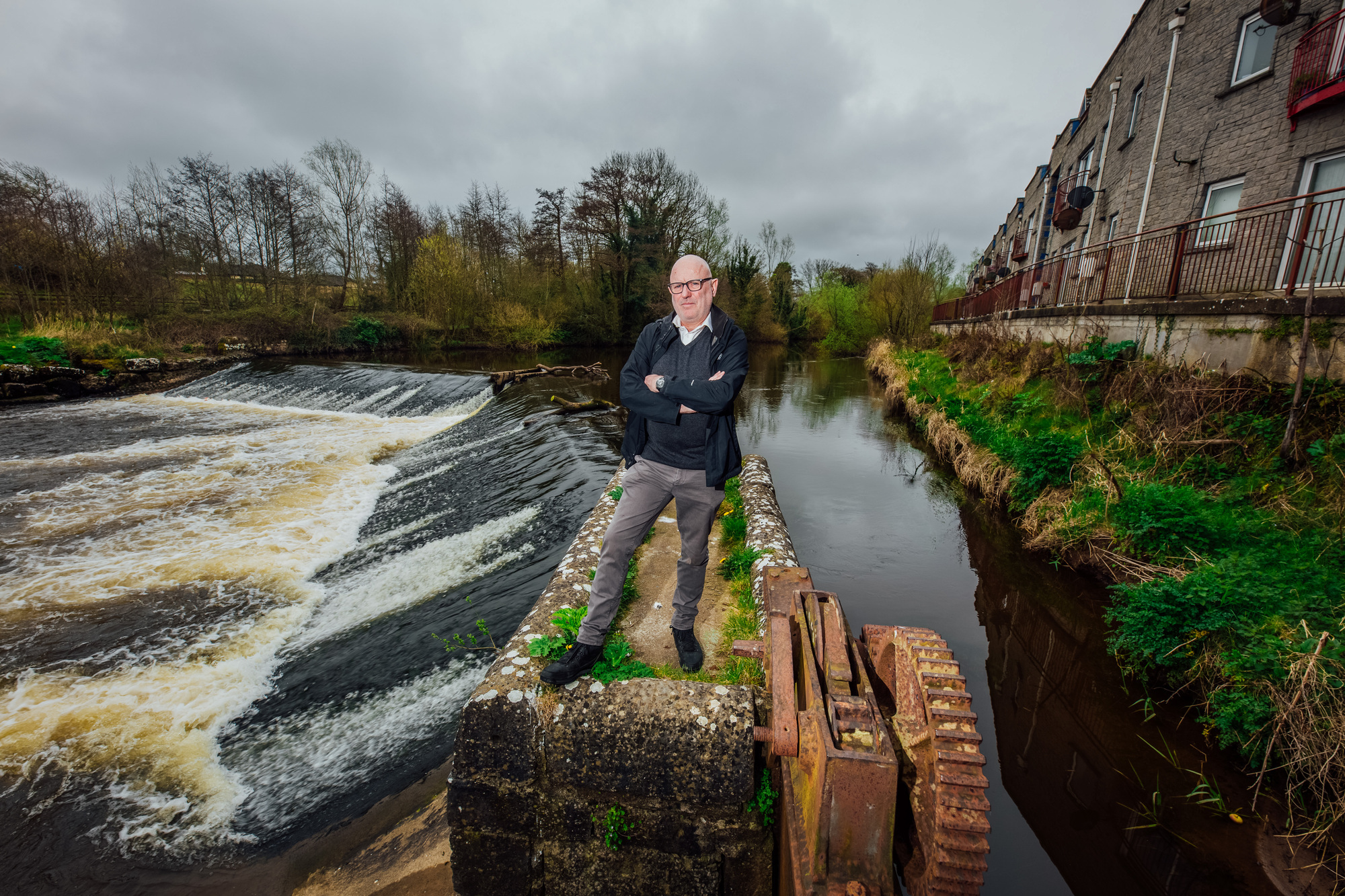  Dr William O'Connor started a petition to remove the Annacotty Weir on the River Mulkear, so  lampreys can freely travel the river. Picture. Brian Arthur