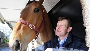 <p>Trainer James Motherway: His Mount Melleray has a great opportunity to get off the mark over fences in the Beginners’ Chase</p>