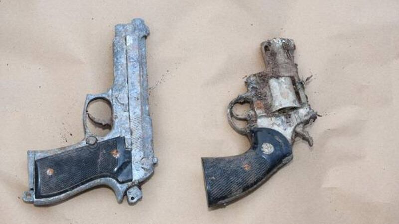 Firearms discovered in ditch in Cork