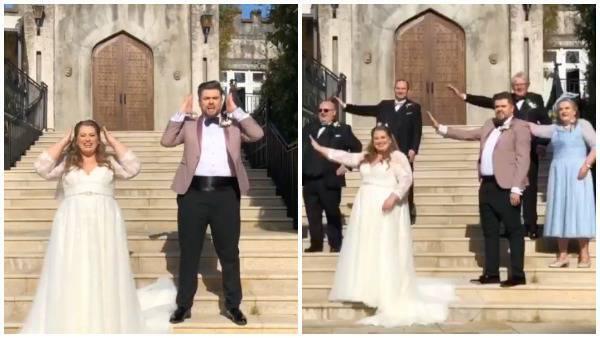 James Patrice and family prove a lockdown wedding doesn’t need to be a ‘tragedy’