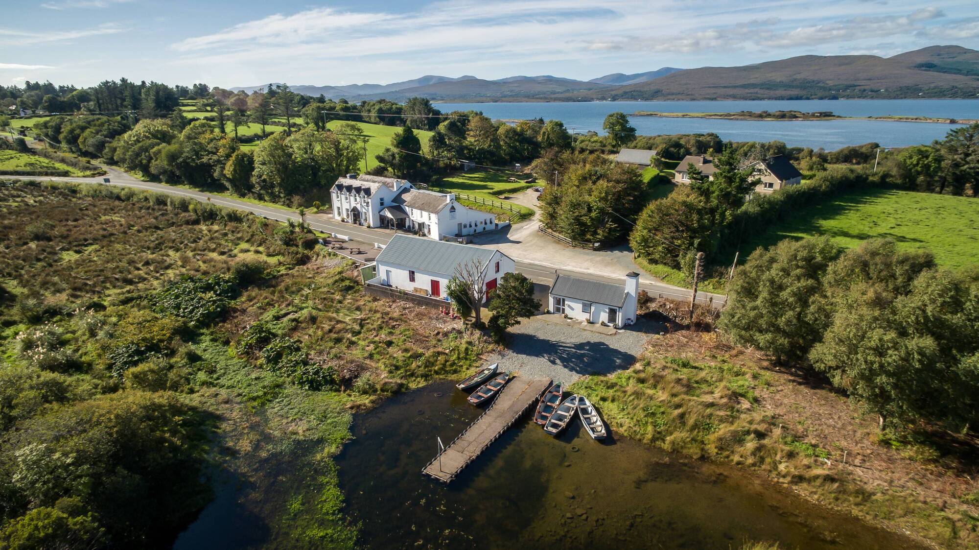 Dance Hall and tea room and Lake House Tuosist