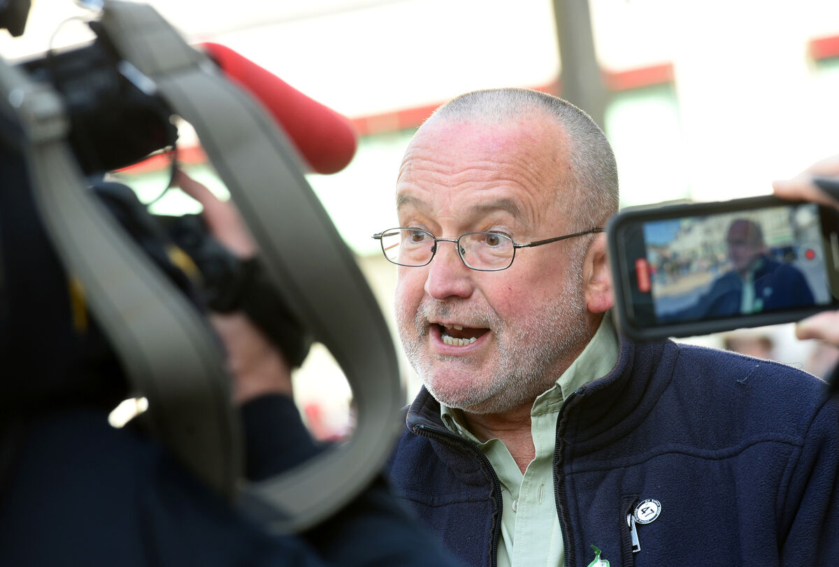 Diarmuid O'Cadhla calls to make the peaceful anti-lockdown protests "a tradition." Diarmuid O'Cadhla calls to make the peaceful anti-lockdown protests "a tradition."
