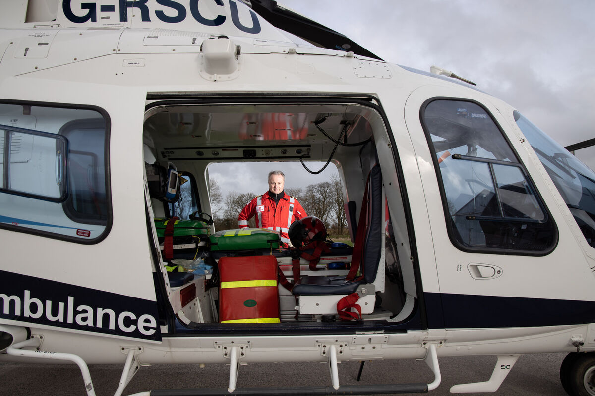 The Irish Community Rapid Response Air Ambulance was tasked to 490 incidents across 13 counties during 2020, which was its first full year in operation. Picture: Darragh Kane The Irish Community Rapid Response Air Ambulance was tasked to 490 incidents across 13 counties during 2020, which was its first full year in operation. Picture: Darragh Kane