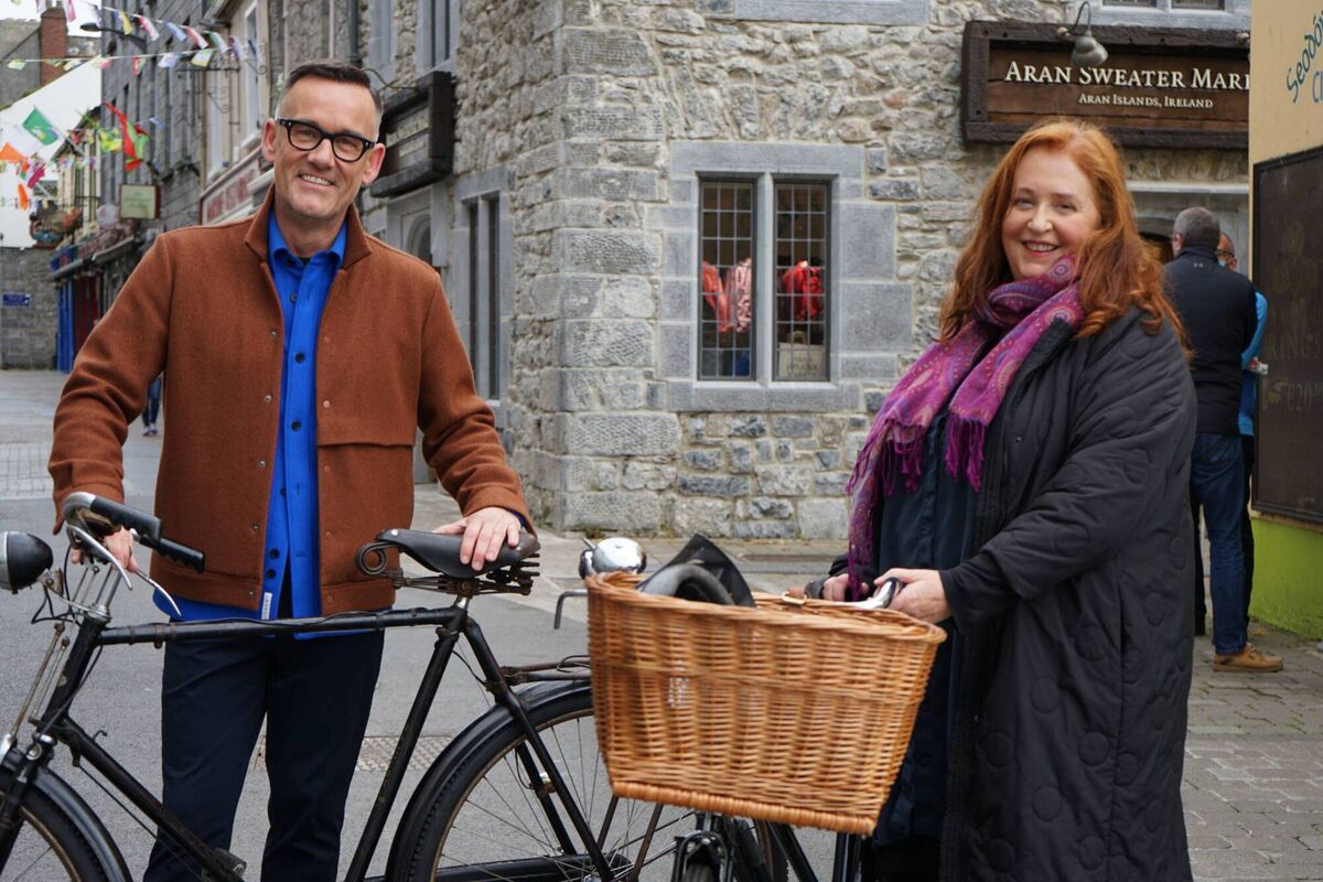 'Keys To My Life' presenter Brendan Courtney and Mary Coughlan