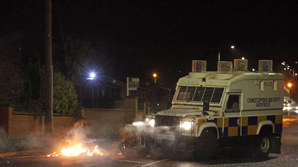 Children as young as 12 attack police in further loyalist disturbances in the North - Vimarsana News