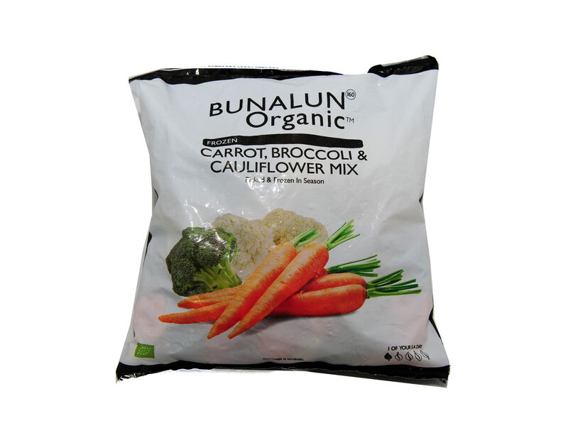 Bunalun organic mixed vegetables Bunalun organic mixed vegetables