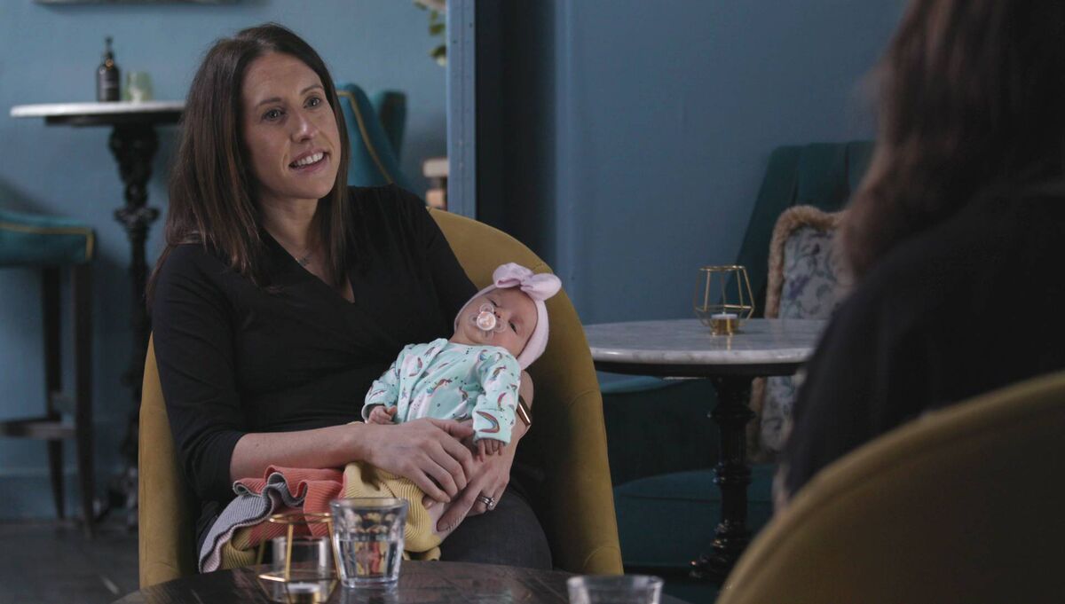 Deireadh Tochta: Oonagh and baby Alice