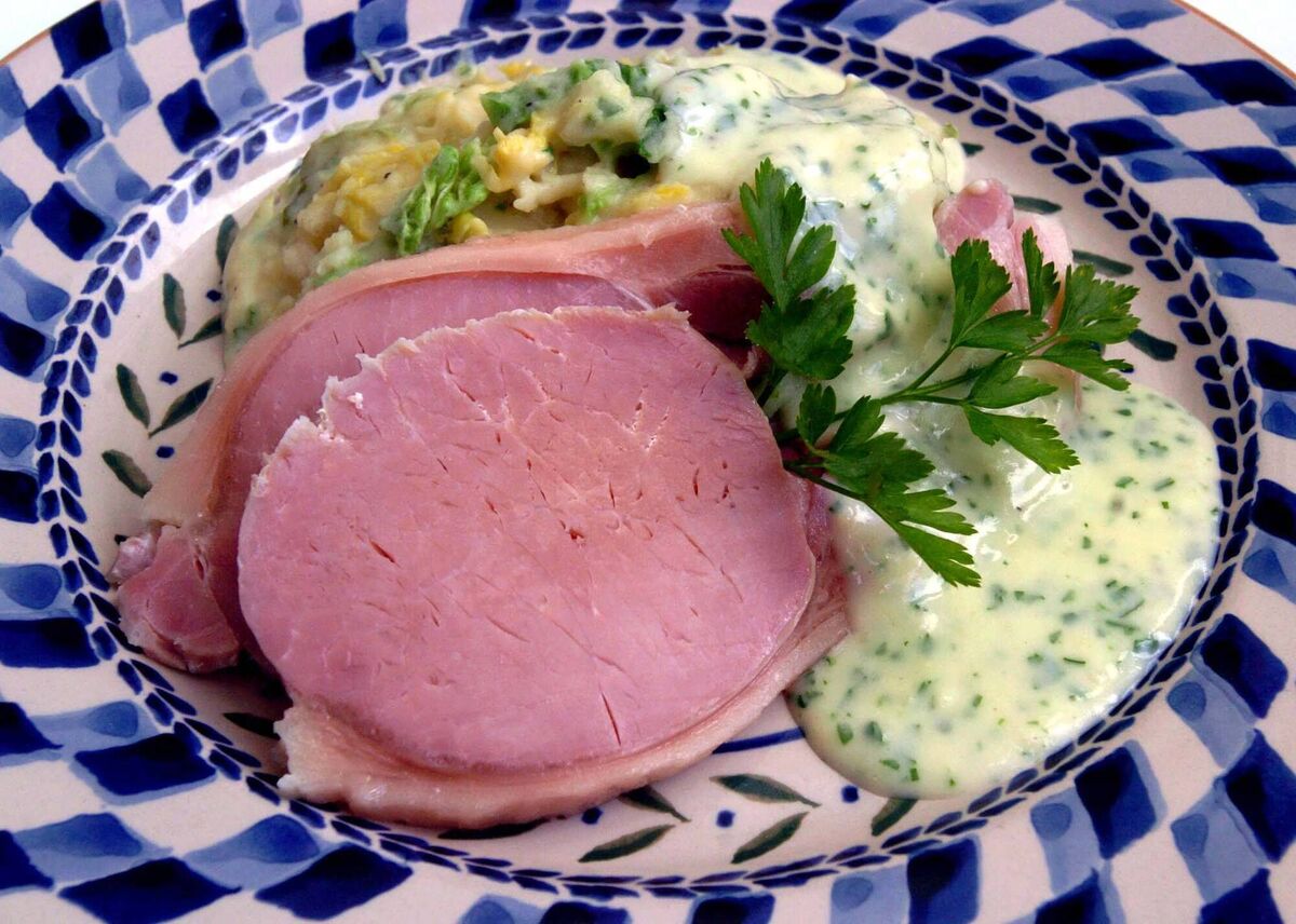 Bacon and cabbage in a proper parsley sauce: among the comfort food on offer, tonight, 8.30pm, RTÉ 1. Picture Denis Minihane.