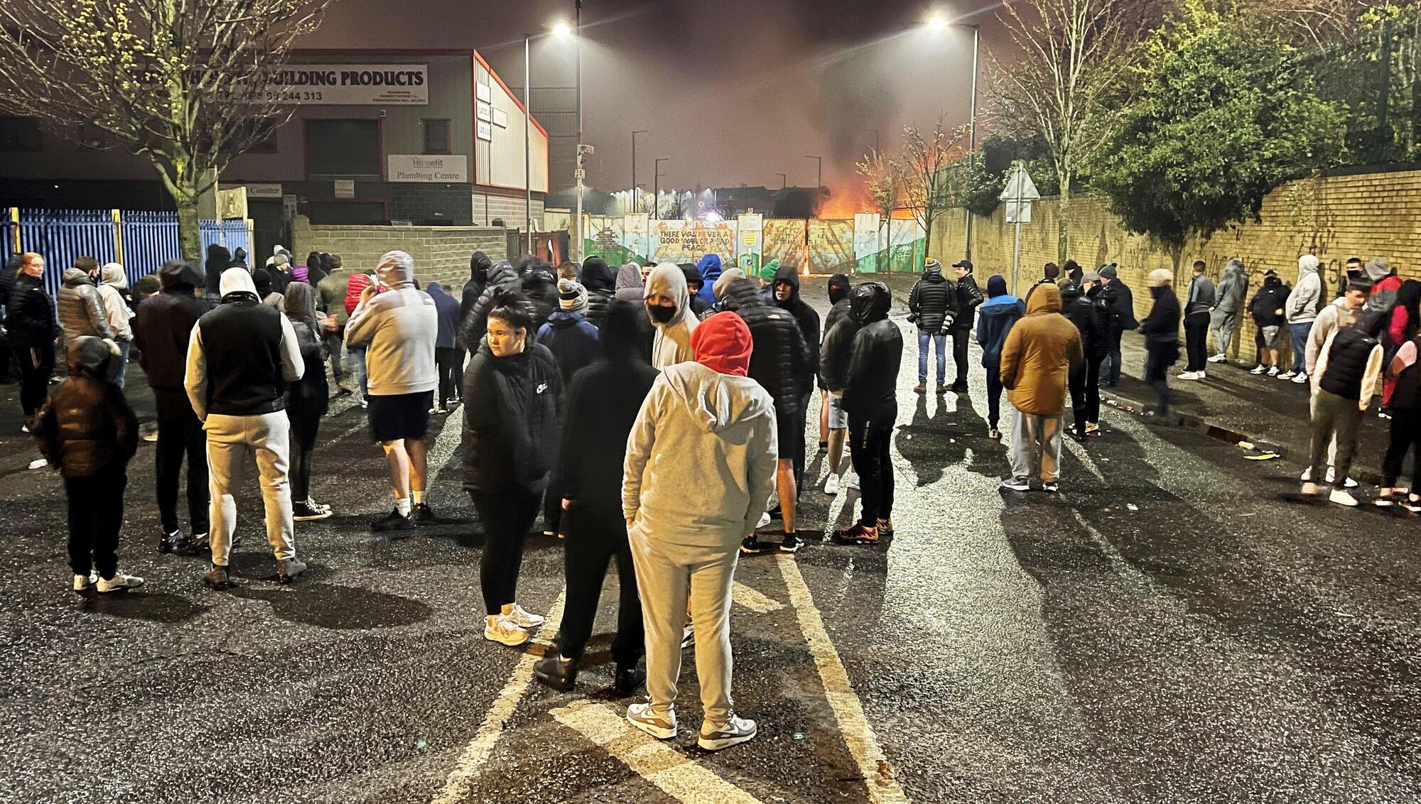 Belfast images of violence were 'shocking' says Simon Coveney