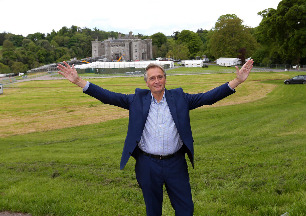 Slane Castle owner Lord Henry Mountcharles. Slane Castle owner Lord Henry Mountcharles.