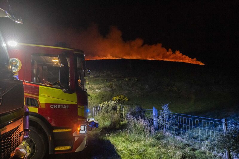 It is thought the fire was started deliberately. Picture: Andy Gibson