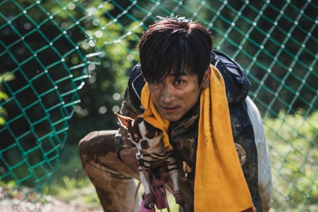 Cha In-pyo in a still from What Happened to Mr. Cha? Photo: Netflix