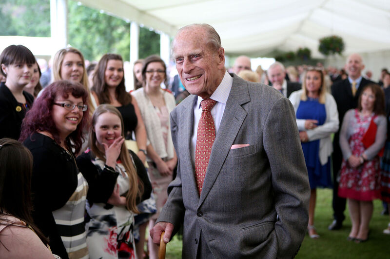 The Duke of Edinburgh attending the Presentation Reception for The Duke of Edinburgh Gold Award holders in the gardens at the Palace of Holyroodhouse in Edinburgh in 2017. The Duke of Edinburgh's Award is likely to be judged Prince Philip's greatest legacy. Picture: Jane Barlow/PA Wire The Duke of Edinburgh attending the Presentation Reception for The Duke of Edinburgh Gold Award holders in the gardens at the Palace of Holyroodhouse in Edinburgh in 2017. The Duke of Edinburgh's Award is likely to be judged Prince Philip's greatest legacy. Picture: Jane Barlow/PA Wire