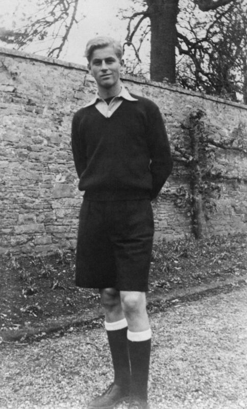 Prince Philip of Greece at the public school of Gordonstoun, Elgin in Scotland in 1939 Prince Philip of Greece at the public school of Gordonstoun, Elgin in Scotland in 1939