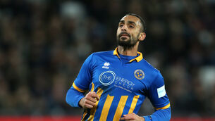 Stefan Payne, pictured, was sent off for headbutting team-mate Filipe Morais (Nigel French/PA)