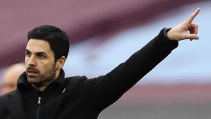 <p>Arsenal manager Mikel Arteta</p>
