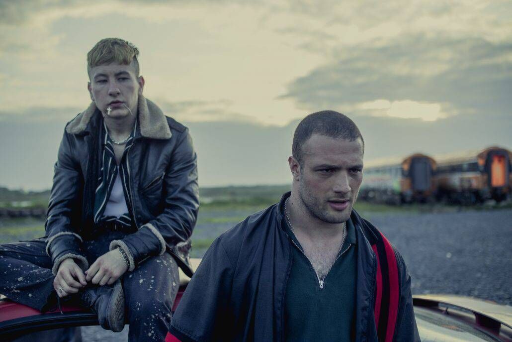 Barry Keoghan and Niamh Algar are nominated in the best supporting actor and actress categories for their roles in Calm with Horses. Barry Keoghan and Niamh Algar are nominated in the best supporting actor and actress categories for their roles in Calm with Horses.