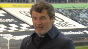 <p>Roy Keane on Sky Sports</p>