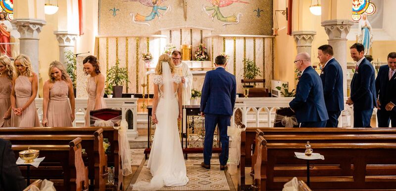 Caitríona and Shane were married in St Mary's Church in Carrigtwohill by Fr Finbarr Crowley