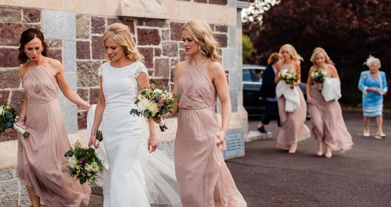 Caitríona Santry with Fiona Santry, Lorna O'Brien, Ciara Santry and Ailís McSweeney