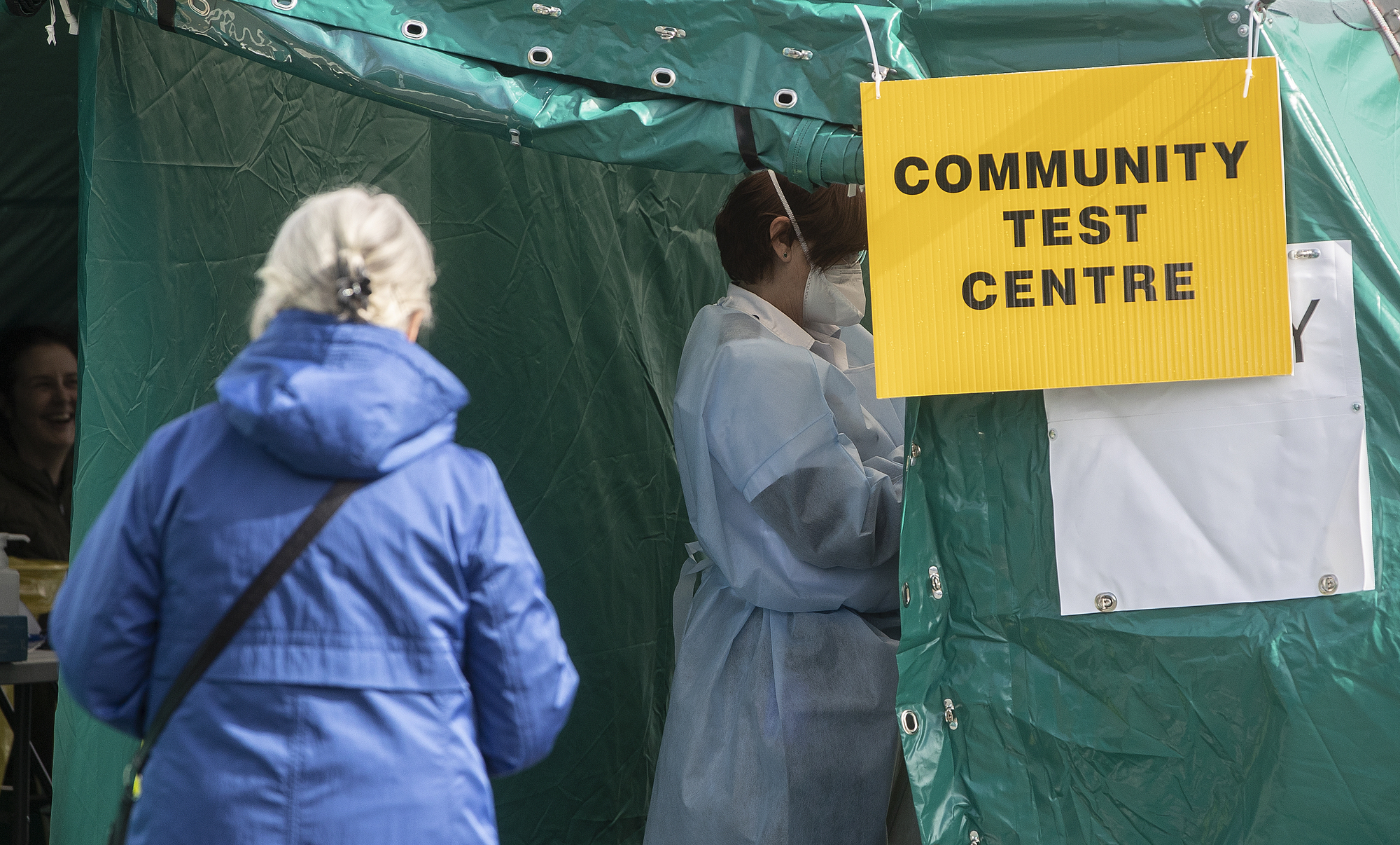 Walk-in test centres helping to drive down Covid case numbers, say health experts