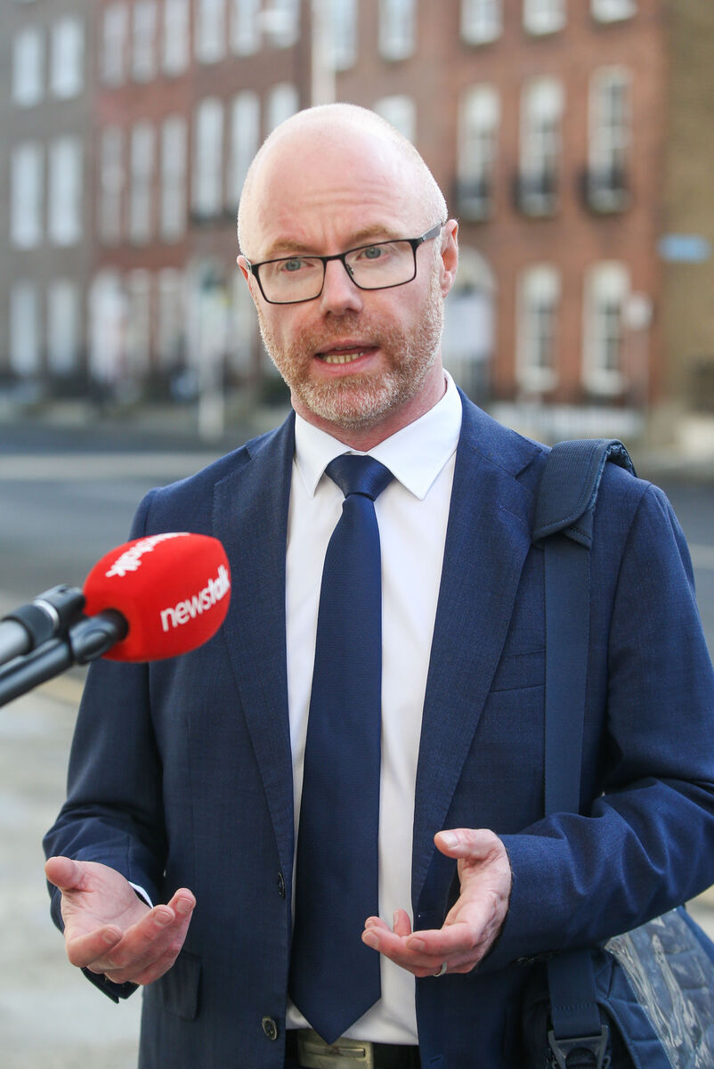 Health Minister Stephen Donnelly has said the Government is examining the possibility of spacing out doses of the Pfizer vaccine beyond four weeks. Picture: Sam Boal / RollingNews.ie