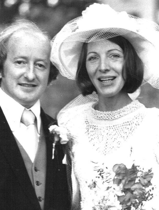 Michael D and Sabina Higgins on their Wedding day. Picture: President.ie