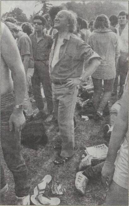 Higgins in his prime at Slane Castle in 1984. Picture: President.ie
