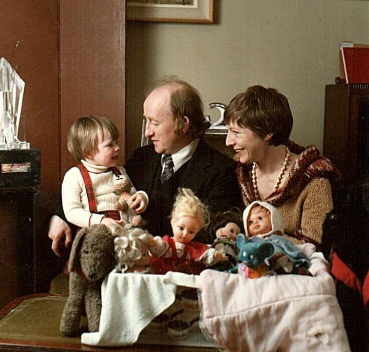 The Higgins' in their home in Renmore, Galway. Picture: President.ie