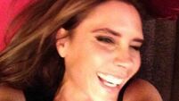 'See I told you she smiles' says Beckham