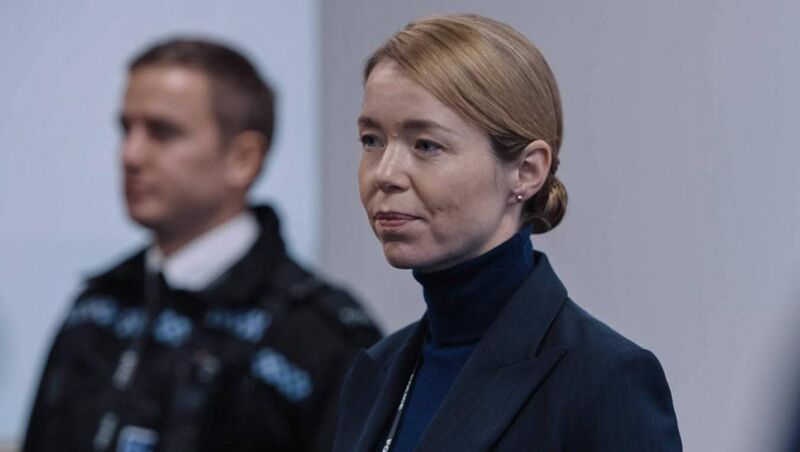  Carmichael (Anna Maxwell-Martin) makes a presence felt in episode five of Line of Duty. 