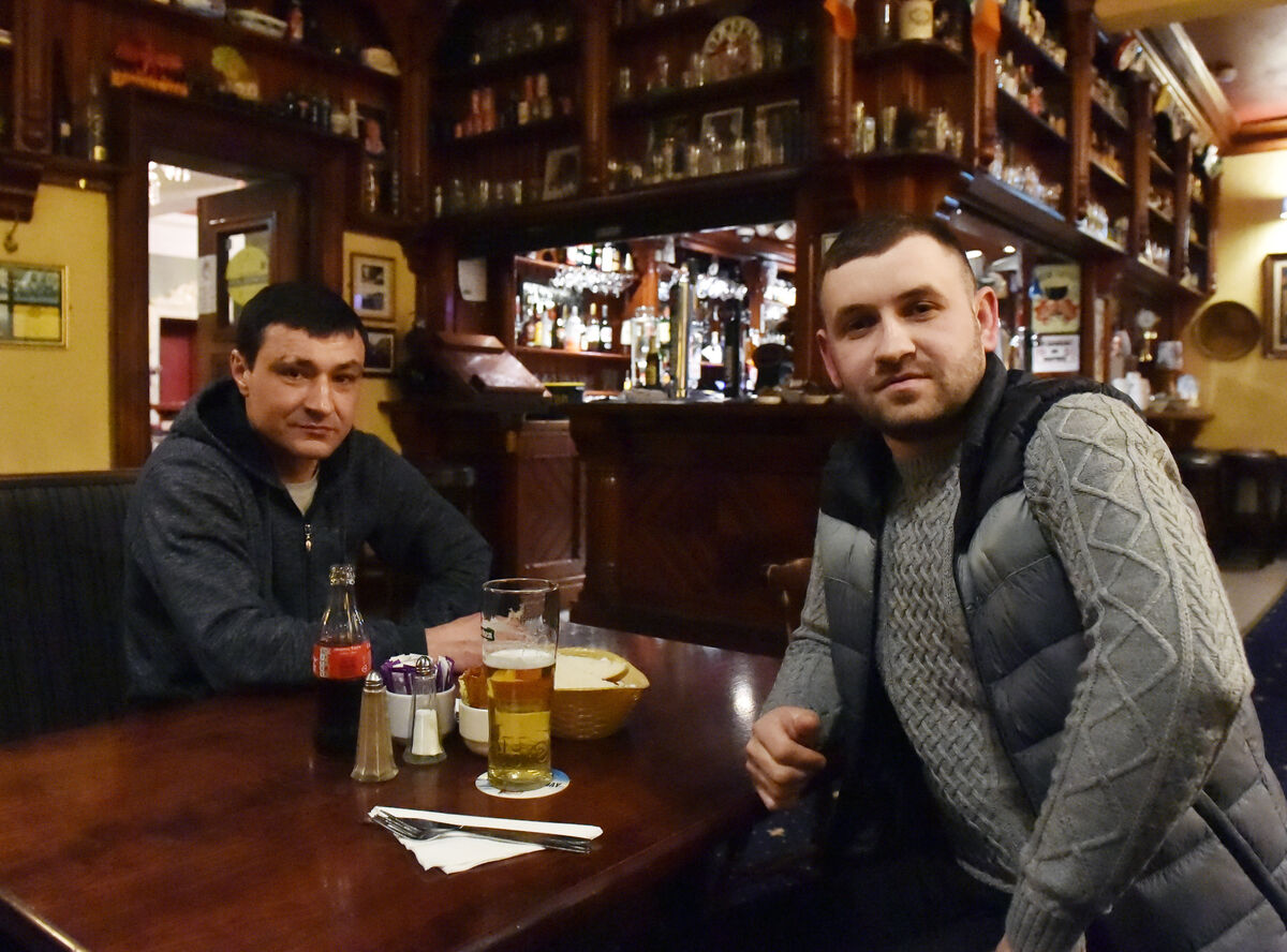 Igor Rotaru and Veceslay Alli. Igor Rotaru and Veceslay Alli.