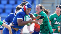 Safi N’Diaye is tackled by Hannah Tyrrell 17/4/2021