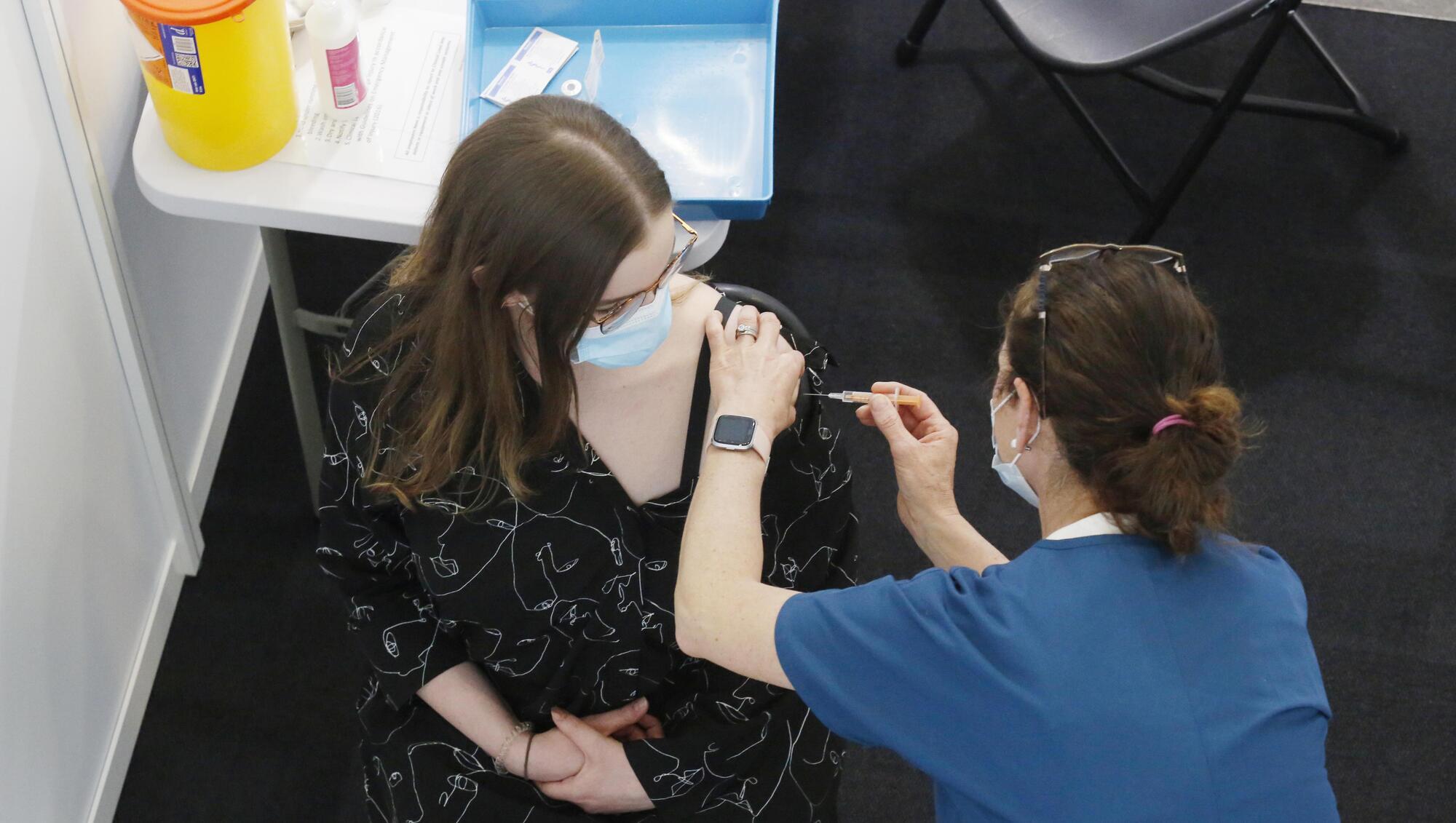 A policy proposal to examine the benefits of changing the order of cohorts to vaccinate younger people first was examined by health officials. Picture: Leon Farrell/Photocall Ireland