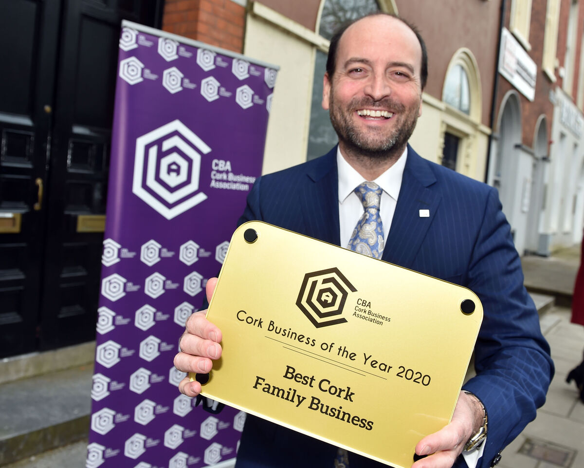 Michael Magner, Vienna Wood's hotel, winner of best family business in the Cork Business Association Awards. Michael Magner, Vienna Wood's hotel, winner of best family business in the Cork Business Association Awards.