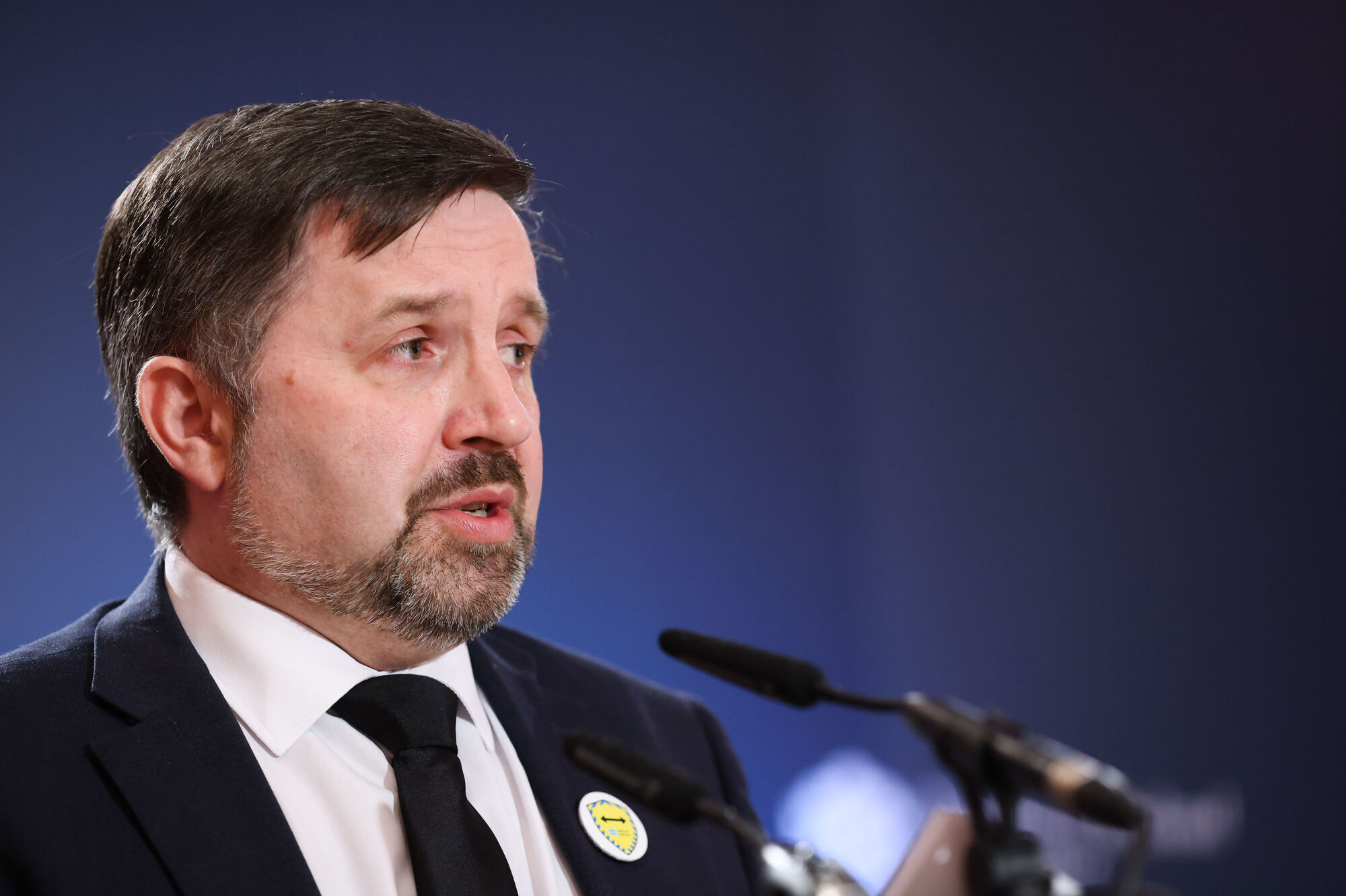 Minister Swann has encouraged those aged 35-39 to avail of a vaccine. Photo: Kelvin Boyes/Press Eye/PA Wire 