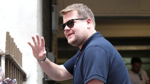 James Corden delivered an impassioned denunciation of the Super League proposals that have rocked football and warned the game’s future is at risk (Yui Mok/PA)