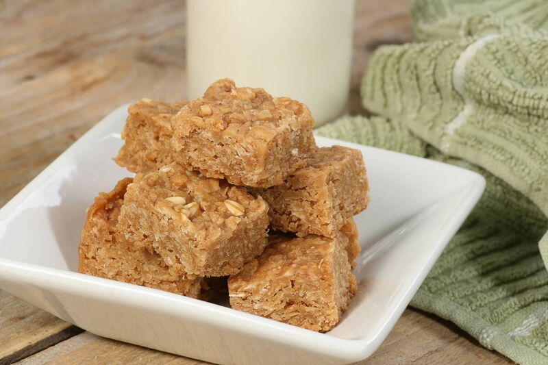 Flapjacks keep well stored in a biscuit tin.