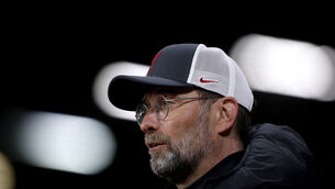 Jurgen Klopp turned on Gary Neville over criticisms of the European Super League plans (Lee Smith/PA)