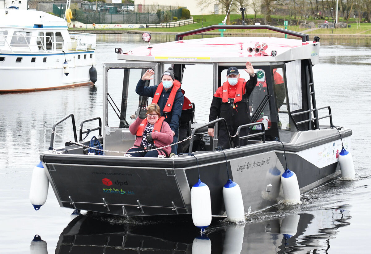 Samantha Thomsen and her husband David Thomsen along with skipper Alan Broderick. Samantha Thomsen and her husband David Thomsen along with skipper Alan Broderick.