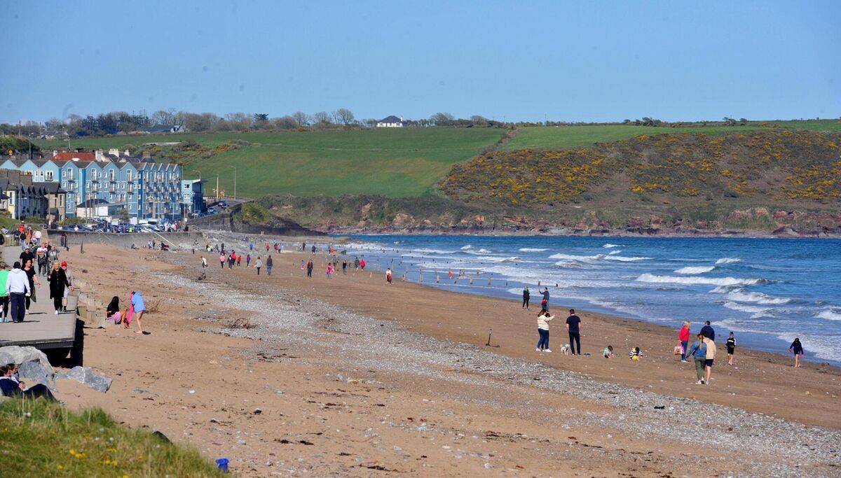 Sunshine at Youghal Beach, Co Cork. File picture: Larry Cummins Sunshine at Youghal Beach, Co Cork. File picture: Larry Cummins