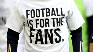 <p>Fans have won the first battle over the future of international club soccer in Europe.</p>